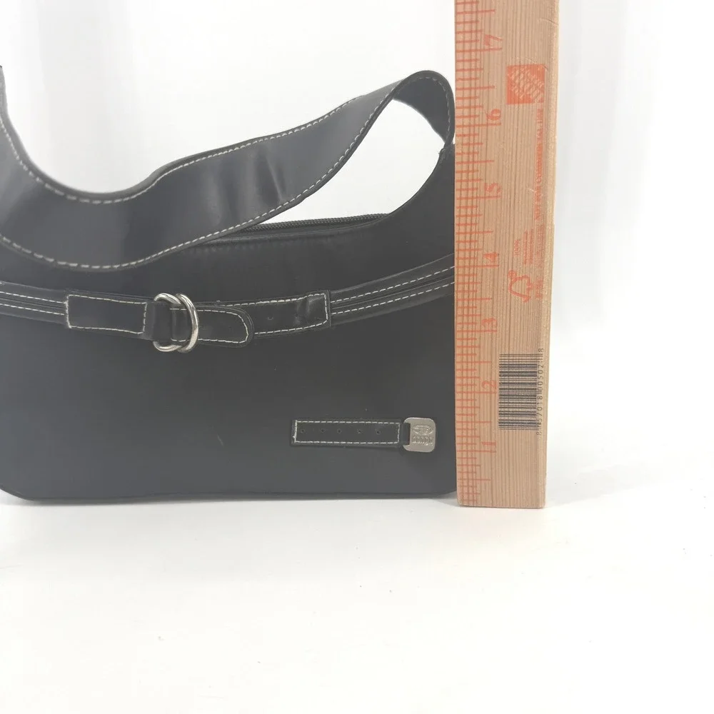 Bongo Y2K 90s Purse Black Small Mini Shoulder Bag Buckle